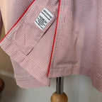 Turnbull & Asser Red Micro Check Pyjamas XL / 44"