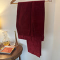 Cordings Needle Cord Red Corduroy Trousers 32"R
