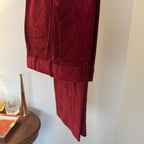 Cordings Needle Cord Red Corduroy Trousers 32"R