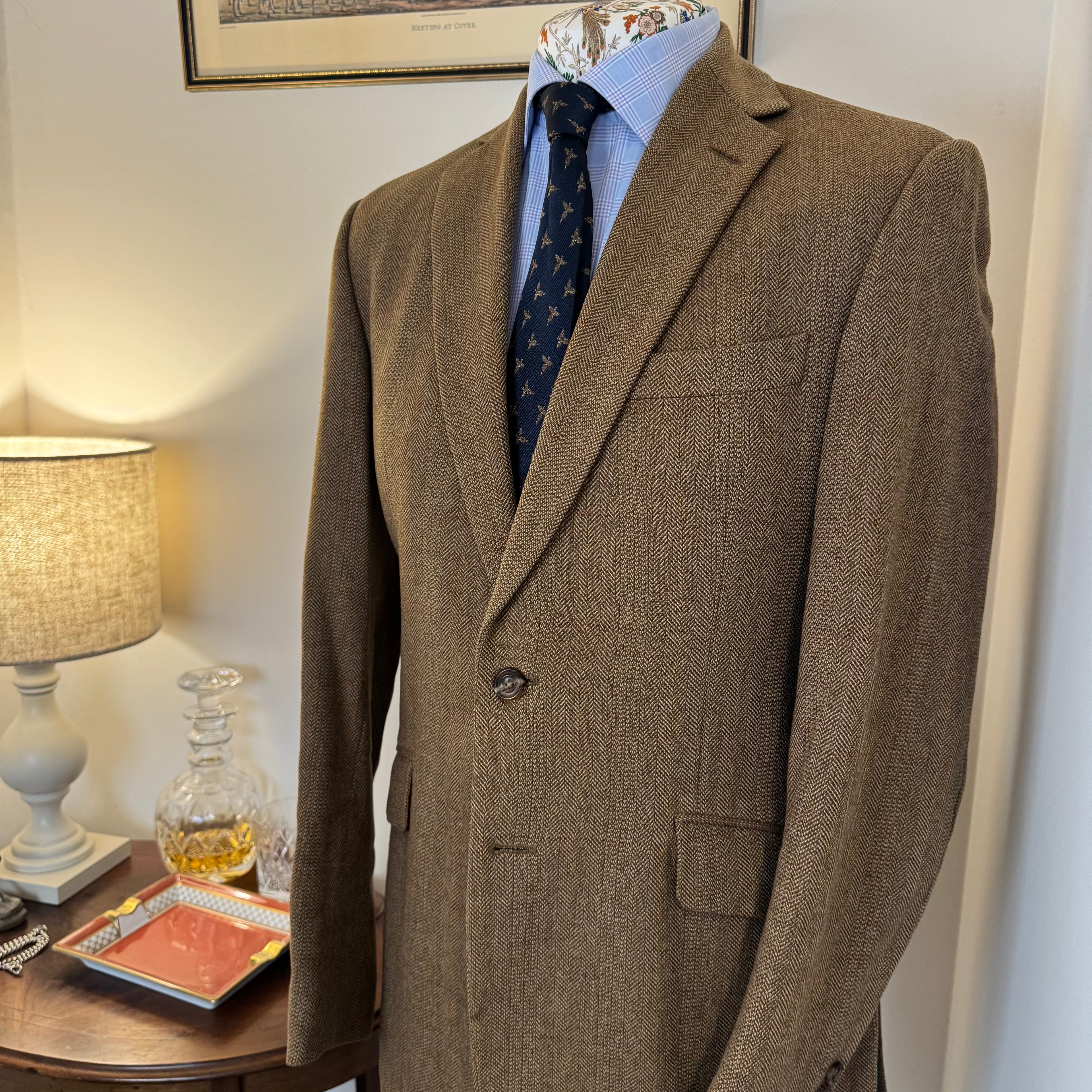 Ede & Ravenscroft Tweed Sports Jacket 40"L