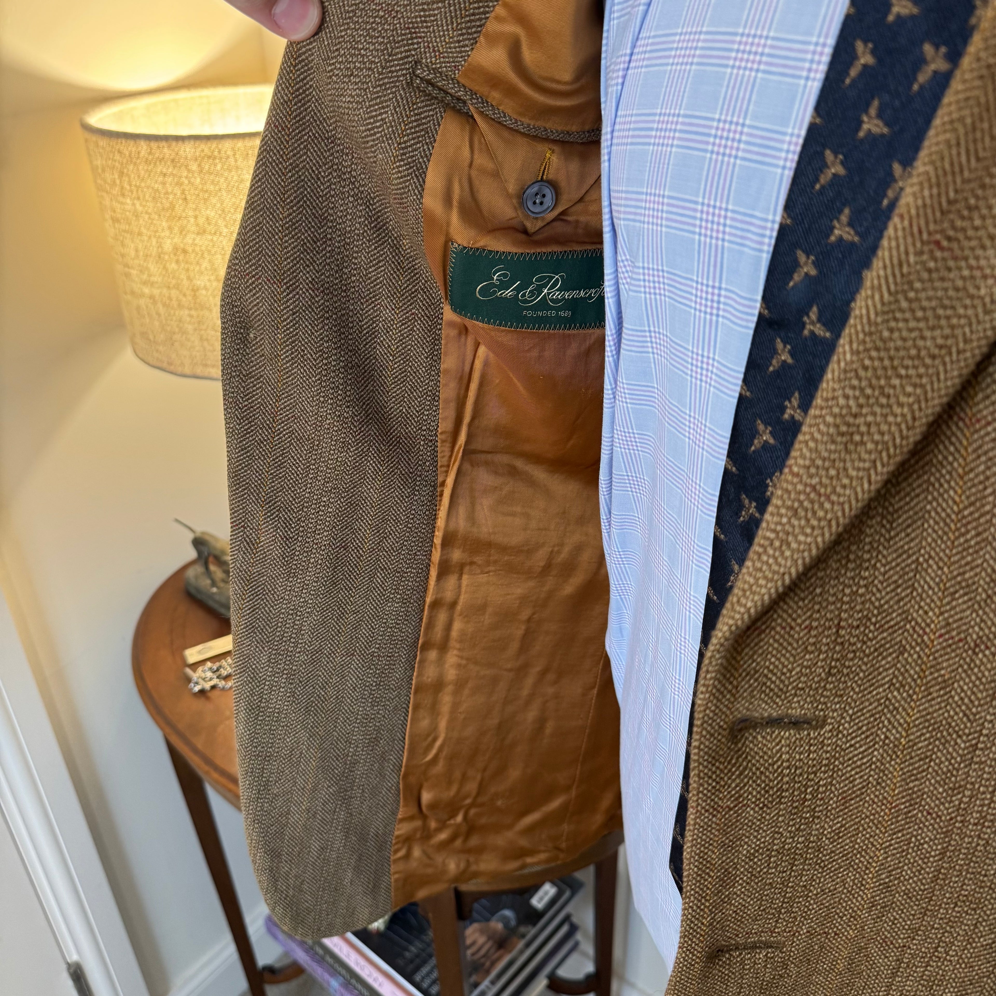 Ede & Ravenscroft Tweed Sports Jacket 40"L