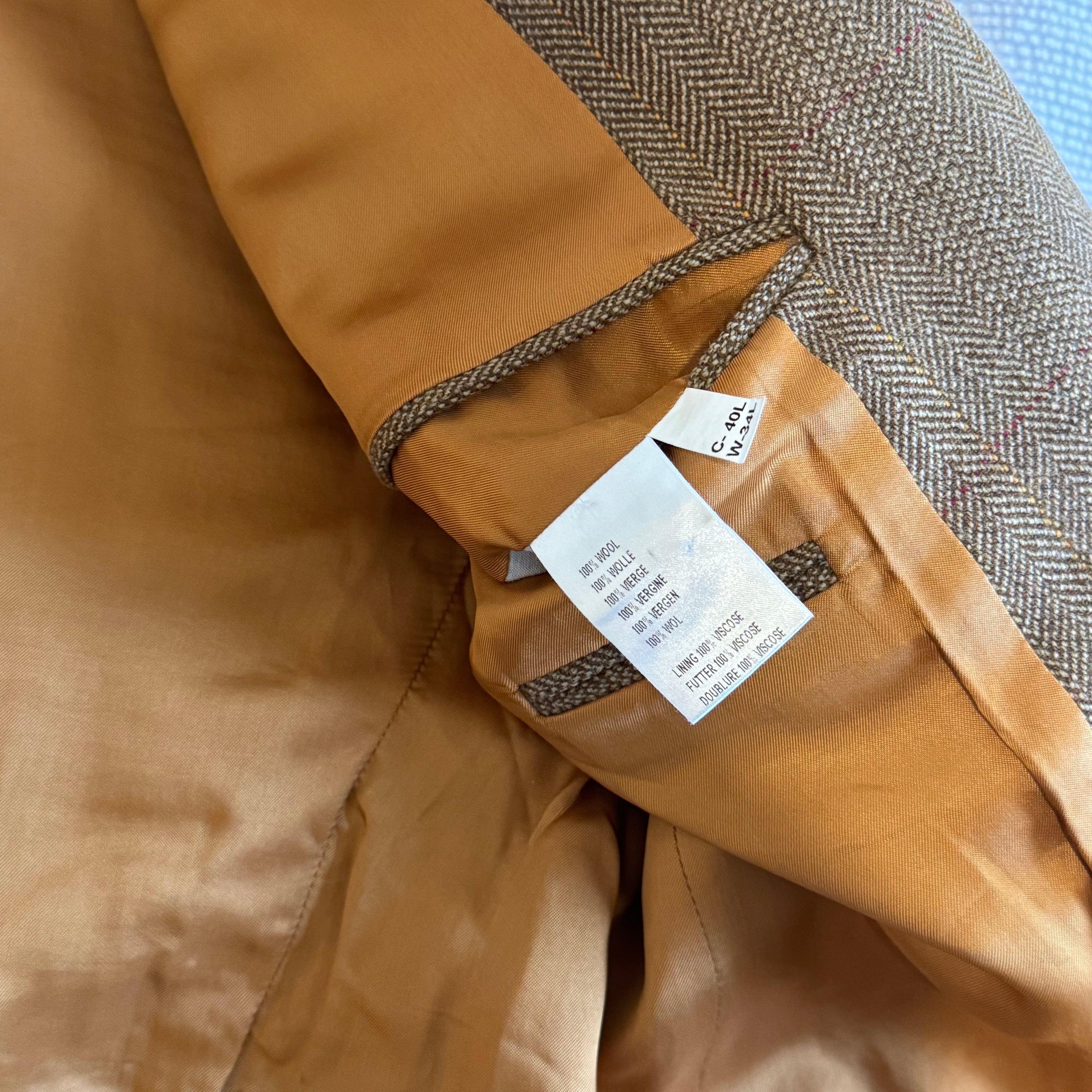 Ede & Ravenscroft Tweed Sports Jacket 40"L